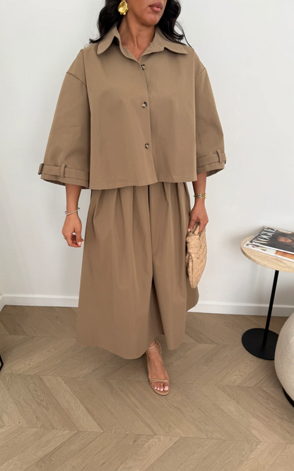 AMAYA Structured Set – Nude