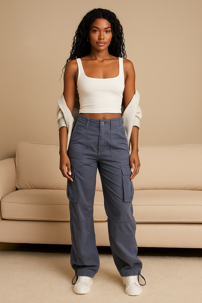 Adjustable Cargo Pants - 2nd item +50% OFF